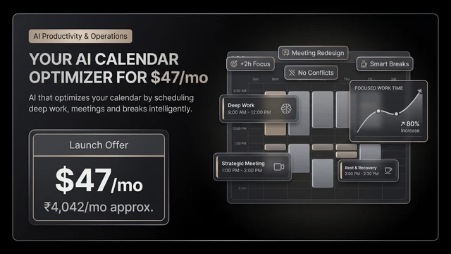 AI Calendar Optimizer