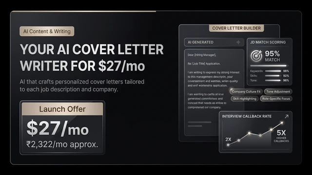 AI Cover Letter Writer