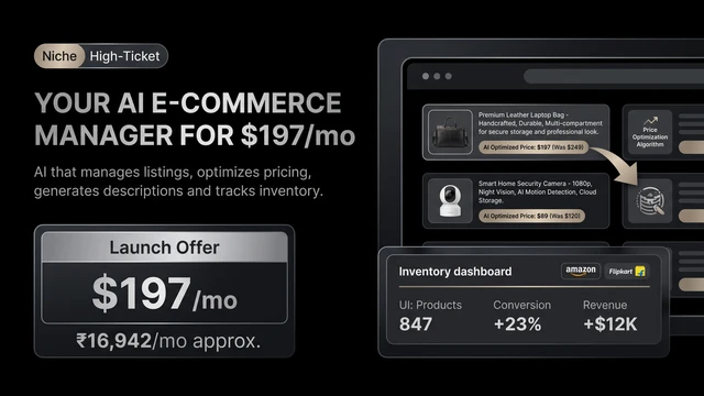 AI E-commerce Manager
