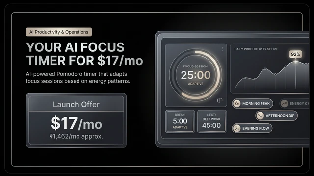 AI Focus Timer