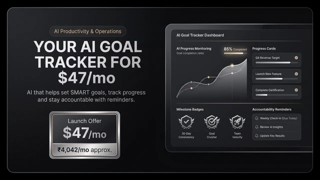 AI Goal Tracker