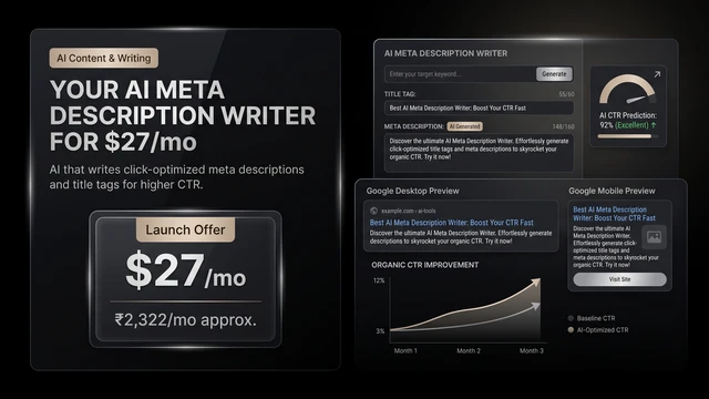 AI Meta Description Writer