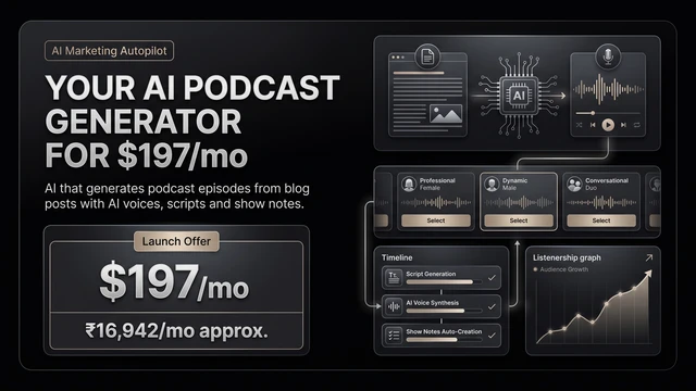 AI Podcast Generator