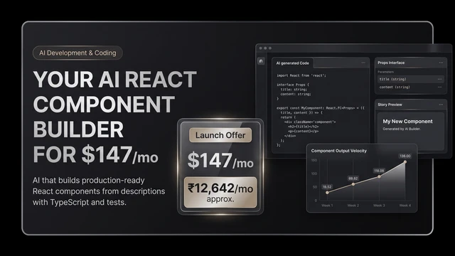 AI React Component Builder