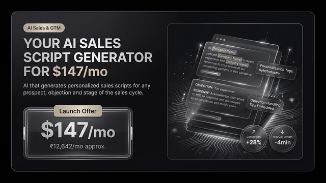 AI Sales Script Generator