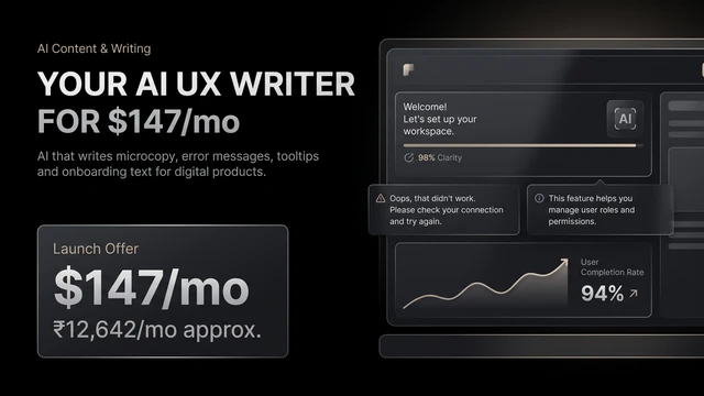 AI UX Writer