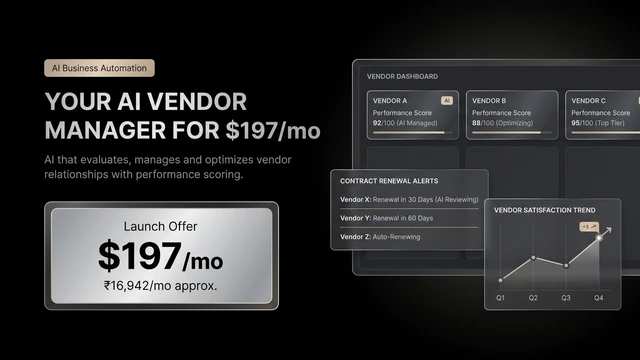 AI Vendor Manager