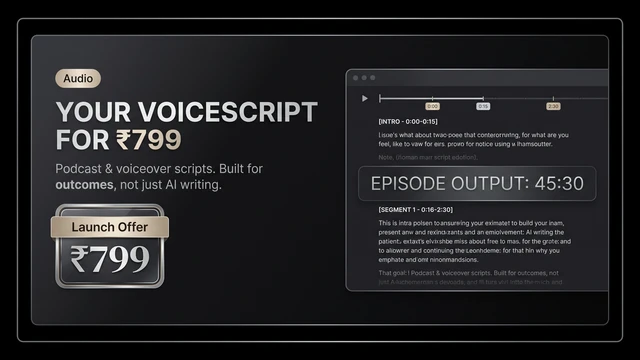 GeetAI VoiceScript