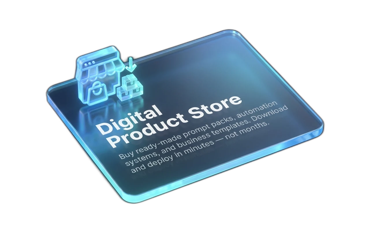 Digital Product Store